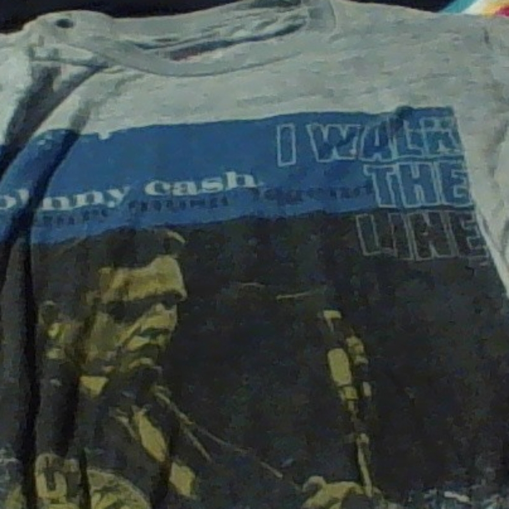 Johnny Cash I Walk The Line Tee Shirt